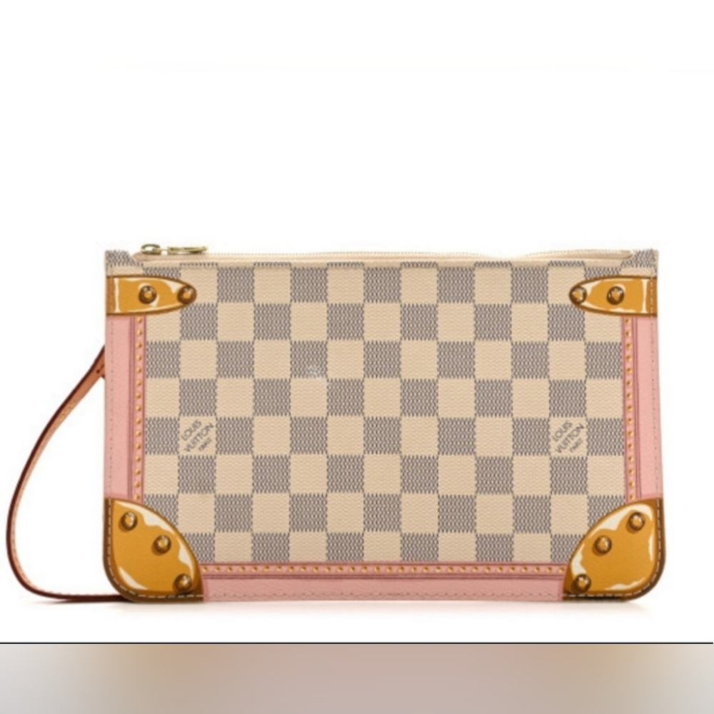 LV Summer Trunk Pouch/Wristlet